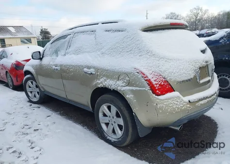 2007 Nissan Murano S from USA, damaged, VIN JN8AZ08W27W656814